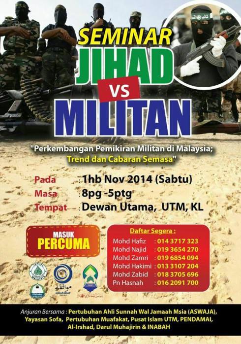 Seminar Jihad-Militan 1Nov2014